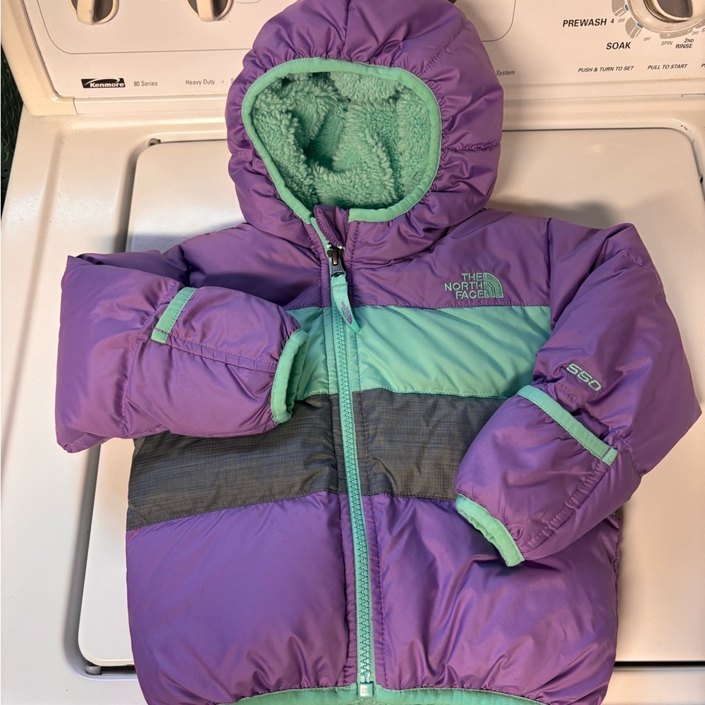 Baby Girls' Moondoggy 2.0 Down Quilted Jacket, Purple